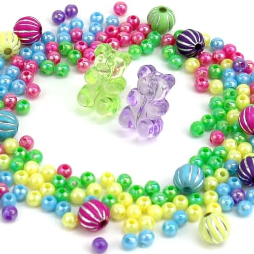 Creations - Taller de abalorios, crea joyas de abalorios, actividad creativa e idea de regalo para niñas a partir de 8 años, 04-2963