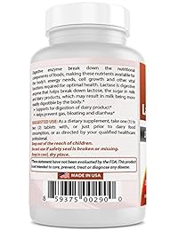 Best Naturals, Fast Acting Lactasa Enzima, 3000 FCC Alu, 180 Tabletas