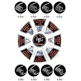 DIAOSnx 48 Pcs Prebuilt Coils Kit 8 Different Kinds Heating Wires