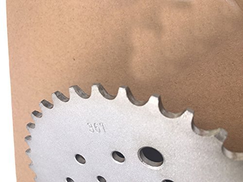 dolphin1986 Hub Adapter 1.5" and Multifunctional High performance 36 teeth sprocket for 2 stroke engine kit-gas motorized bike