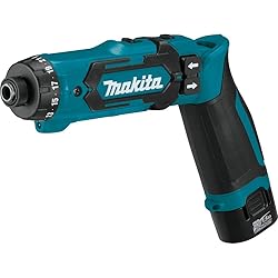 Makita DF012DSE 7.2V Lithium-Ion Cordless 1/4" Hex