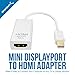 SABRENT FBA_DA-MD4K 4K@60HZ Mini DisplayPort (Thunderbolt 2) to HDMI Adapter [Gold Plated] (DA-MD4K)