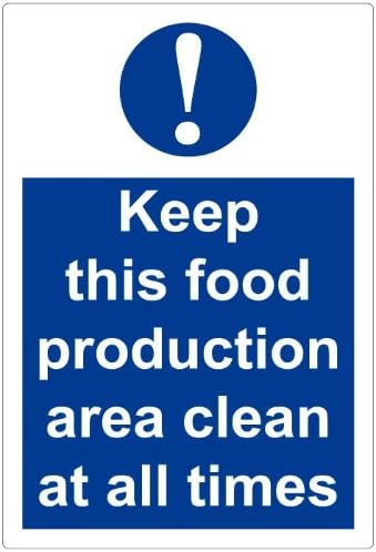 Keep This Food Production Area Clean Kitchen Health Safety