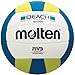 Molten Elite Beach Volleyball (FIVB Approved, Official Outdoor Volleyball of USA Volleyball, Blue/Yellow)