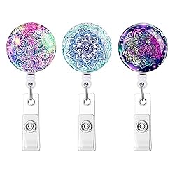 Retractable ID Badge Holder,Nurse Badge Reels with