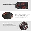 Pccooler-Laptop-Cooling-Pad-Laptop-Cooler-with-5-Quiet-BlueLED-Fans-for-12-173-Inch-Laptop-Dual-USB-20-Ports-Portable-6-Angle-Adjustable-Laptop-Stand-for-Gaming-Laptop Pccooler Laptop Cooling Pad, Laptop Cooler with 5 Quiet Red LED Fans for 12-17.3 Inch Laptop, Dual USB 2.0 Ports…