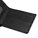 Volkswagen Bifold Wallet with 3 Card Slots and ID Window - Genuine Leather