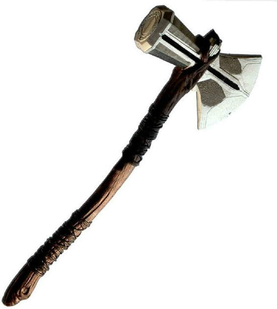 damdos Halloween Cosplay 72cm Thor's Axe Made of PU Foam Hammer Thor