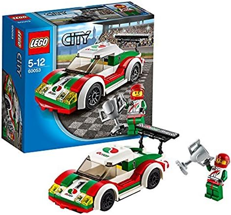 Amazon レゴ シティ レーシングカー ブロック おもちゃ