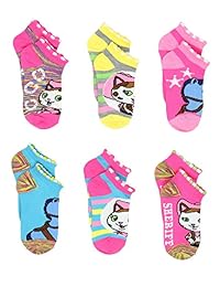 Sheriff  ie's Wild West Niñas Calcetines de 6 unidades) (Toddler   Little Kid)