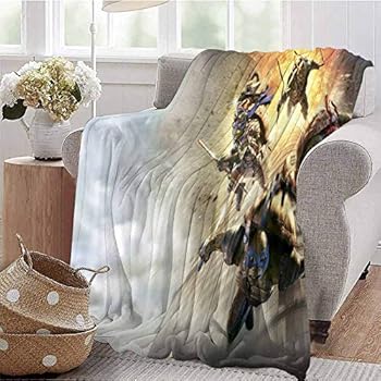 HouseDecor Warm Blanket Teenage Mutant Ninja Turtles Home Sofa Bedding Office Car Blanket 65X50 Inch