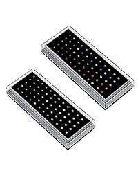 thunaraz 60   120 piezas de acero inoxidable Anillo de Nariz Piercing Joyas en forma de L 22 G 1,5 y 2 mm. 2,5 mm. Para Hombres Mujeres