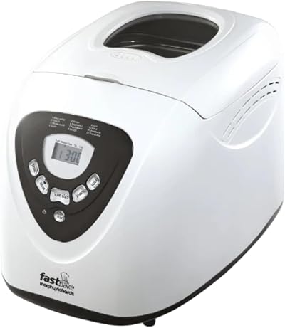 Morphy Richards Fastbake Breadmaker 12 Programs 1.5lb 2lb White