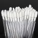 TOOGOO(R) 100 Pcs Disposable Lip Brush Gloss Wands Applicator Makeup Cosmetic Tool White