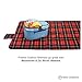 Pratico Outdoors Large Picnic and Outdoor Blanket, 60 x 80 inch, Red