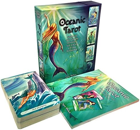 Oceanic Tarot Deck Cards Collection Box Gift Set Includes 78 Tarot Cards With 64 Page Booklet (Includes a full deck of specially commissioned tarot cards) Paperback – Box set, January 1, 2016