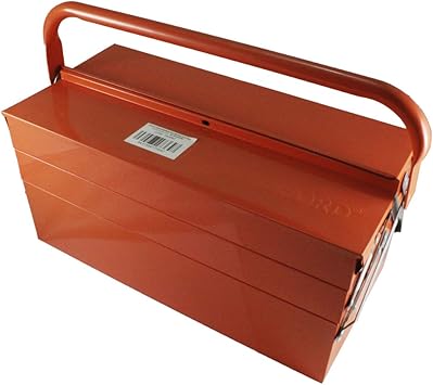 Stanford - Caja Herramientas Metálica 40 x 20 x 15 cm: Amazon.es: Bricolaje y herramientas