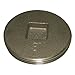 LASCO 33-3206 Countersunk Square Head Light Brass Cleanout Plug, 3-Inch
