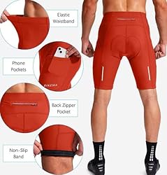 Men's Bike Shorts 3D Padded Cycling Road Biking