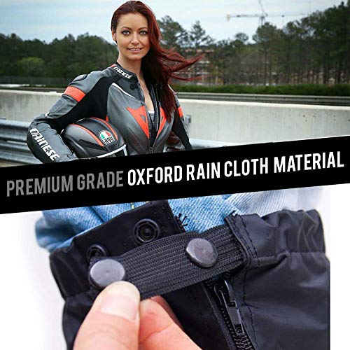 Waterproof Motorcycle Rain Boots Shoe Covers Bike Riding Reflective