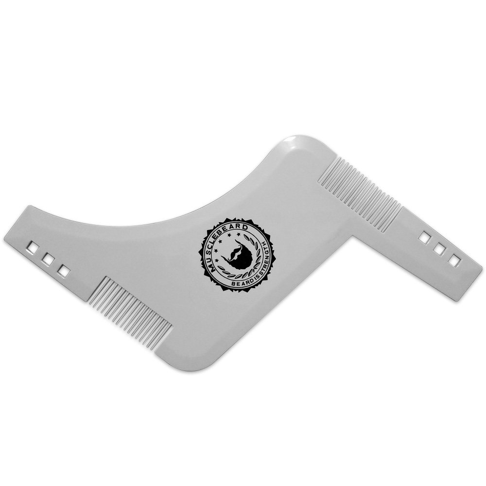 Amazon Com Musclebeard Premium Beard Shaping Template And