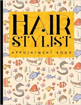 Hair Stylist Appointment Book 4 Columns Appointment At A Glance
