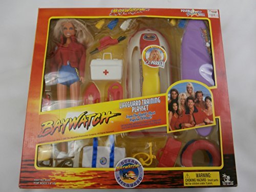 Pamela Anderson Baywatch Cj Parker Lifeguard Training Playset