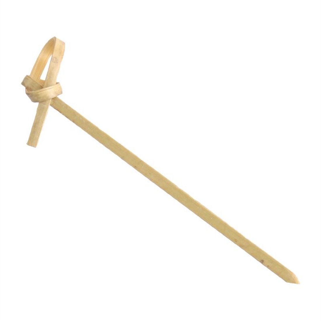 Fiesta Green Bamboo Looped Skewer - 90mm (Pack 100)