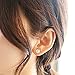 ERZA SCARLET S925 Sterling Silver Lovely cat Ears Natural Pearl Silver Earring, Ring, Necklace & Bracelet Adjustable Size (Earring)