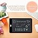 LCD Writing Tablet, MWAY 10 Inch LCD Drawing Board/Message Board/Screen Handwriting Pad Paperless Drawing Writing Tool Graffiti Board with Stylus and Stand for Kids, Family Memo, Office Writing