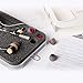 Wood In-ear Headphones Noise Cancelling Earbuds Wired Headphones with Mic for MP3/iPhone/Laptop/iPod/TV