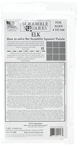 Scramble Squares Puzzle Elk