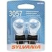 SYLVANIA 3057 Basic Miniature Bulb, (Contains 2 Bulbs)