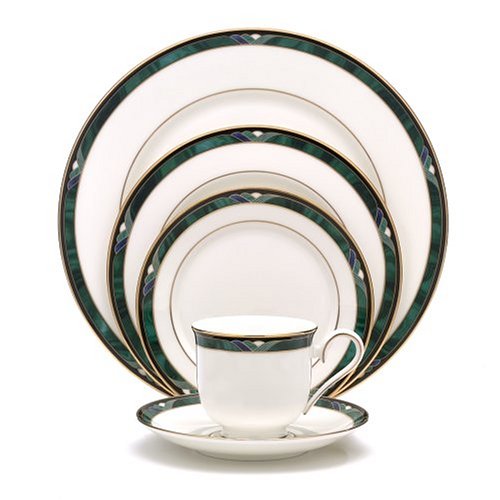 Lenox Kelly Gold Banded Bone China 20 Piece Set