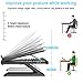 Homder Laptop Stand,Multi-Angle Adjustable Laptop Stand with Heat-Vent, Ergonomic Portable Foldable Laptop Riser for Desk Compatible with MacBook, Air, Pro,Surface Laptop up to 15 inchesthumb 2