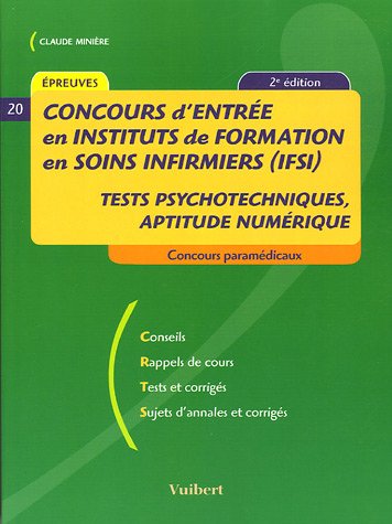 Concours d'entrée en instituts de formation en soins infirmiers (IFSI)