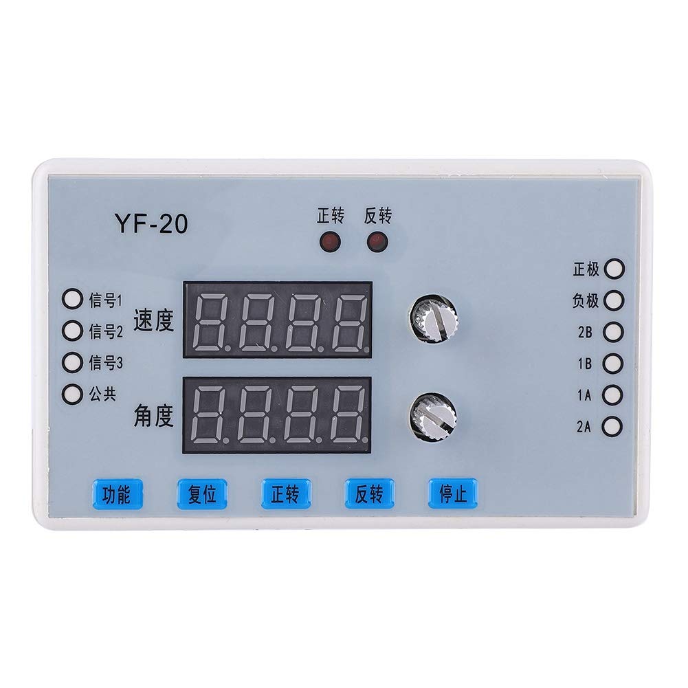 Speed Controller, YF-20 7-30V 0.1~999 RPM DC Digital Display Stepper Motor Speed Controller Governor Driver Control Module module