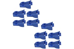 COHEALI Peritoneoclysis Bag Clip 10Pcs - Peritoneal Clamps, Pipeline Fixator, Tubing Clips & Catheter Holders