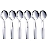 FULLYWARE Soup Spoons, Stainless Steel 6.1” Heavy
