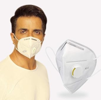 Download Free Medi Max Face Mask Ultra Comfortable Anti Pollution Protection Mask Respirator With Carbon Filter Breathing Valve Premium Quality Pack Of 2 White Amazon In Industrial Scientific PSD Mockup Template