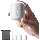 Air Pump for Inflatables,Portable Air Pump for Air Mattress – 360L/min Inflation, 4Kpa Pressure, 2200mAh USB-C Rechargeable, Ultra-Light with Camping Light & SOS Mode,Portable Pump for Inflatables