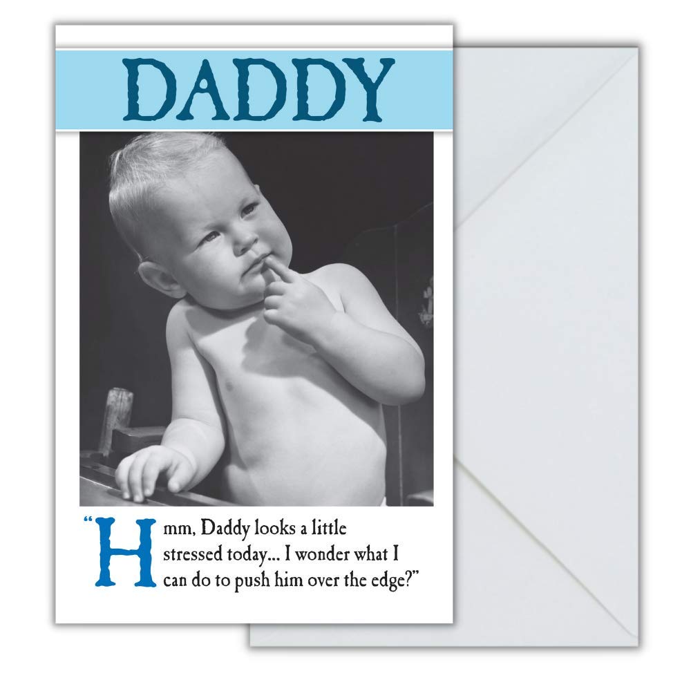 Emotional Rescue Daddy Funny Fathers Day Card, Humorous Father's Day Card Daddy