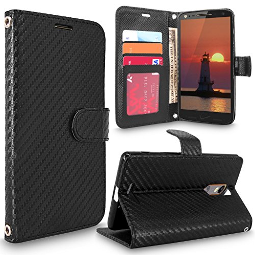 Droid turbo 2 case, cellularvilla [stand feature] [card…