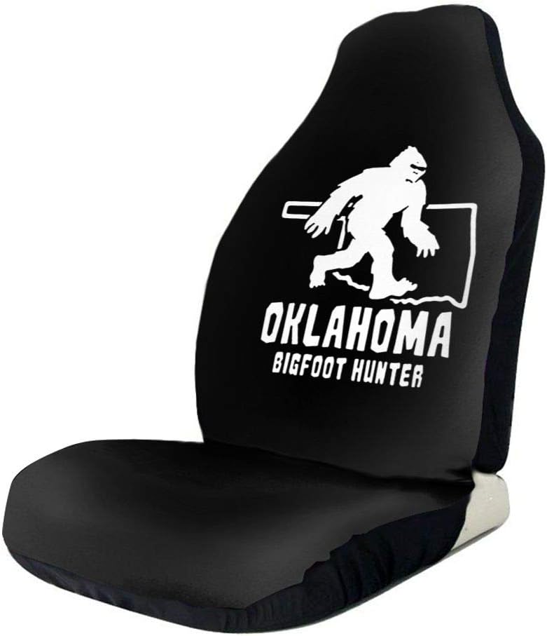 Oklahoma Bigfoot Sasquatch Cute Car Seat Covers, Vehicle