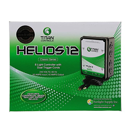 Titan Controls 8-Light Controller w/ Dual Relay Trigger Cords, 240V - Helios 12