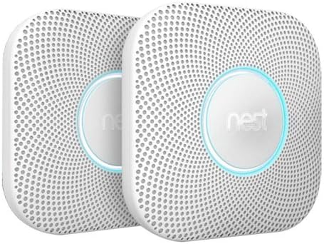 (2) PACK - Nest S3005PWBUS Protect Battery Smoke Detector