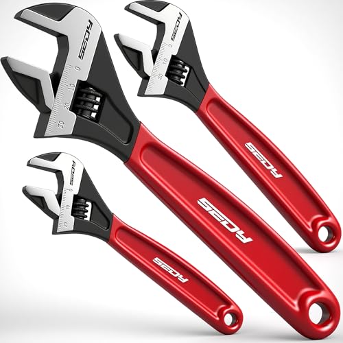 SEDY Adjustable Wrench Set Pipe Spanner