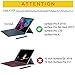 MoKo Microsoft Surface Pro 6 case - Smart Slim Shell Lightweight Stand Cover Case for Surface Pro 6 / Pro 2017(Pro 5) / Pro LTE/Pro 4 Tablet, Compatible with Type Cover Keyboard, Black
