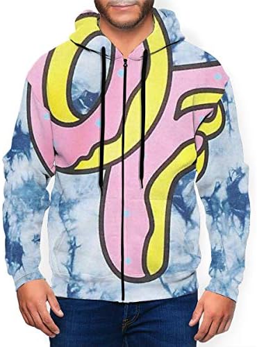 Christmas Zipper Hoodies Odd Future of Donut Tie Dye Men's Hoodie,Sweatshirts