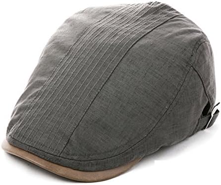 Hat/Summer/PU spring and autumn hat/Cap/Outdoor beret/Painters Cap-C One Size